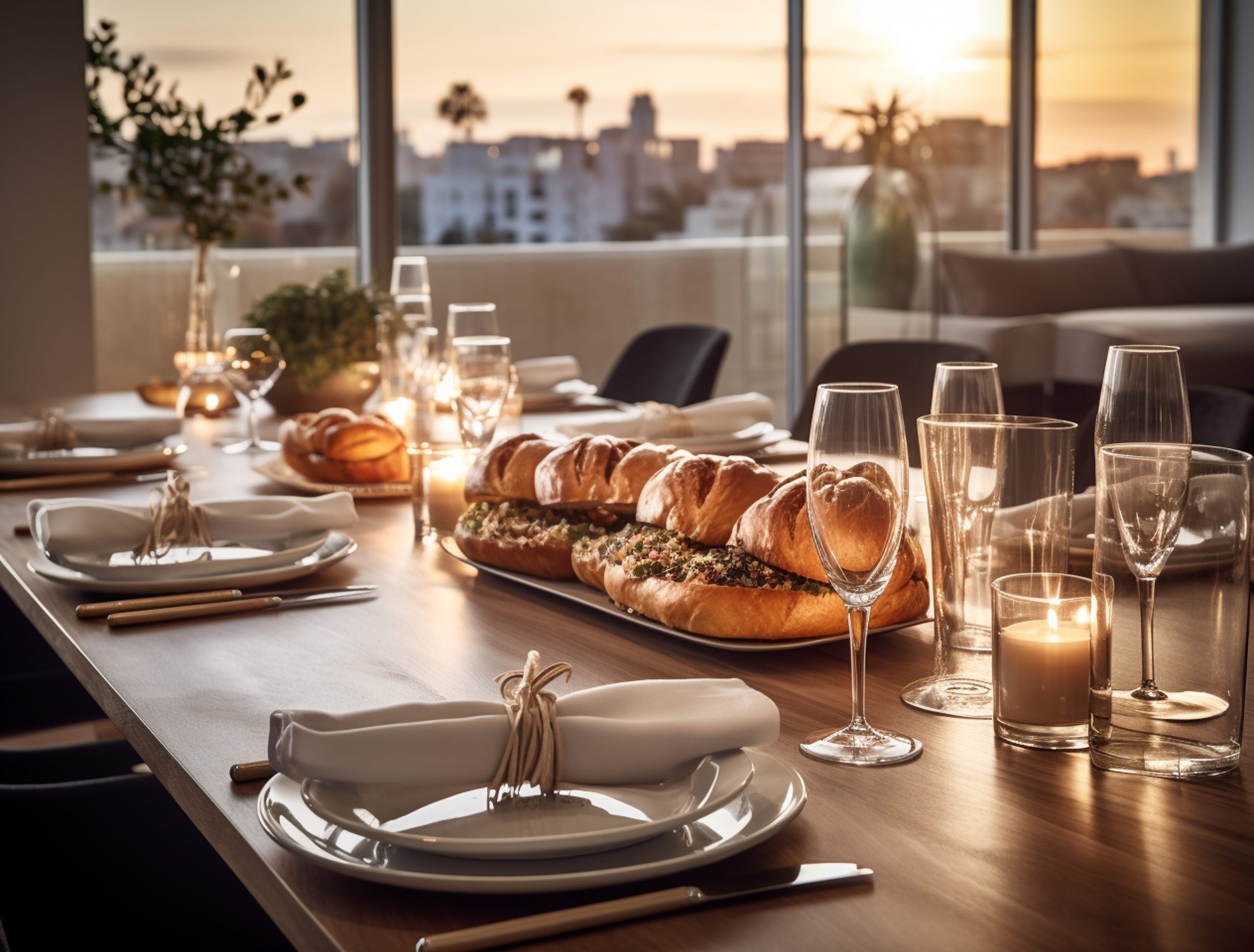 challah-dish-hanukkah-table Miami Beach’s New Restaurants 2025: Must-Visit Openings