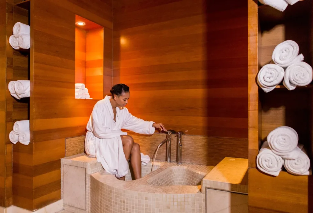 thermal experience foot bath