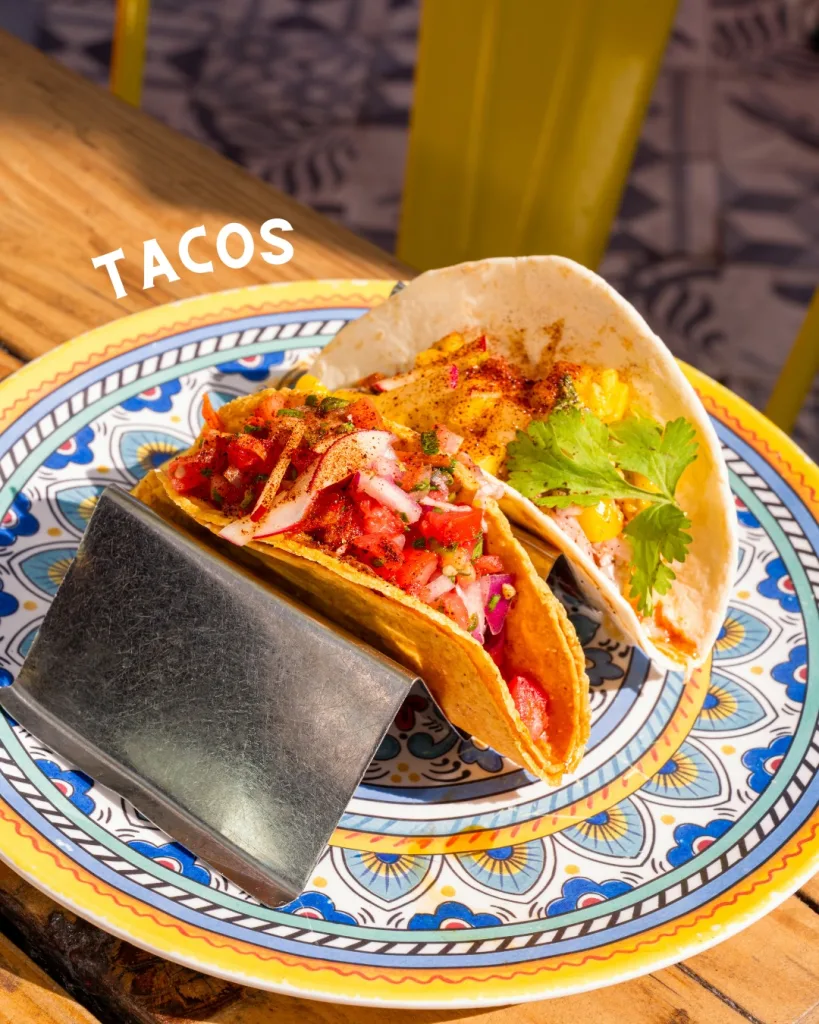Tacos and Mexican food served at Taco Taco in Miami Beach