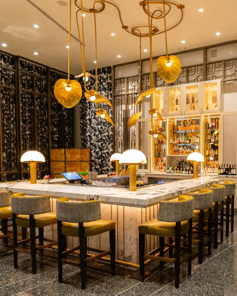 Bar area at The Ritz-Carlton South Beach