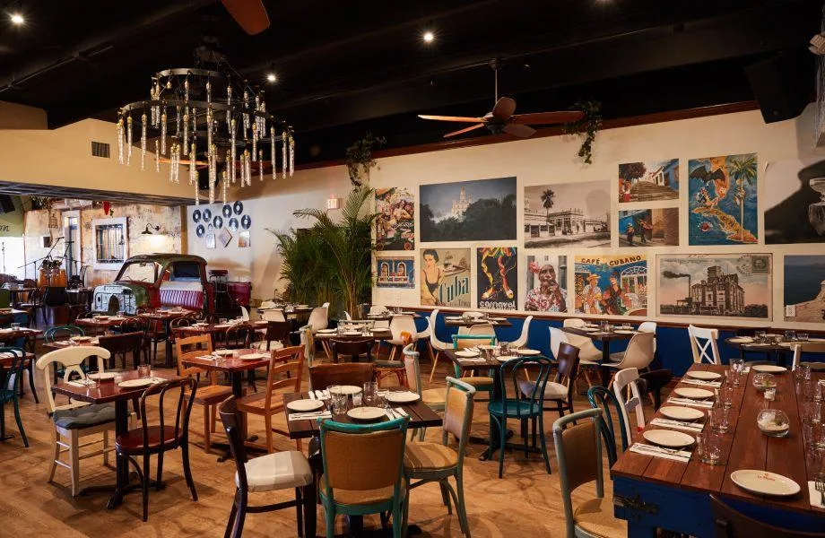 Café La Trova restaurant and bar in Miami.